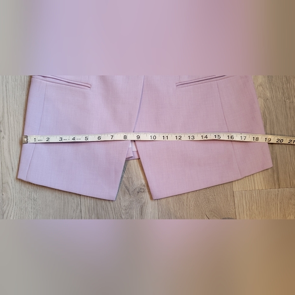 Ann Taylor Lavender Violet Lilac Cutaway Blazer Jacket, Women's 6T - Picture 10 of 16